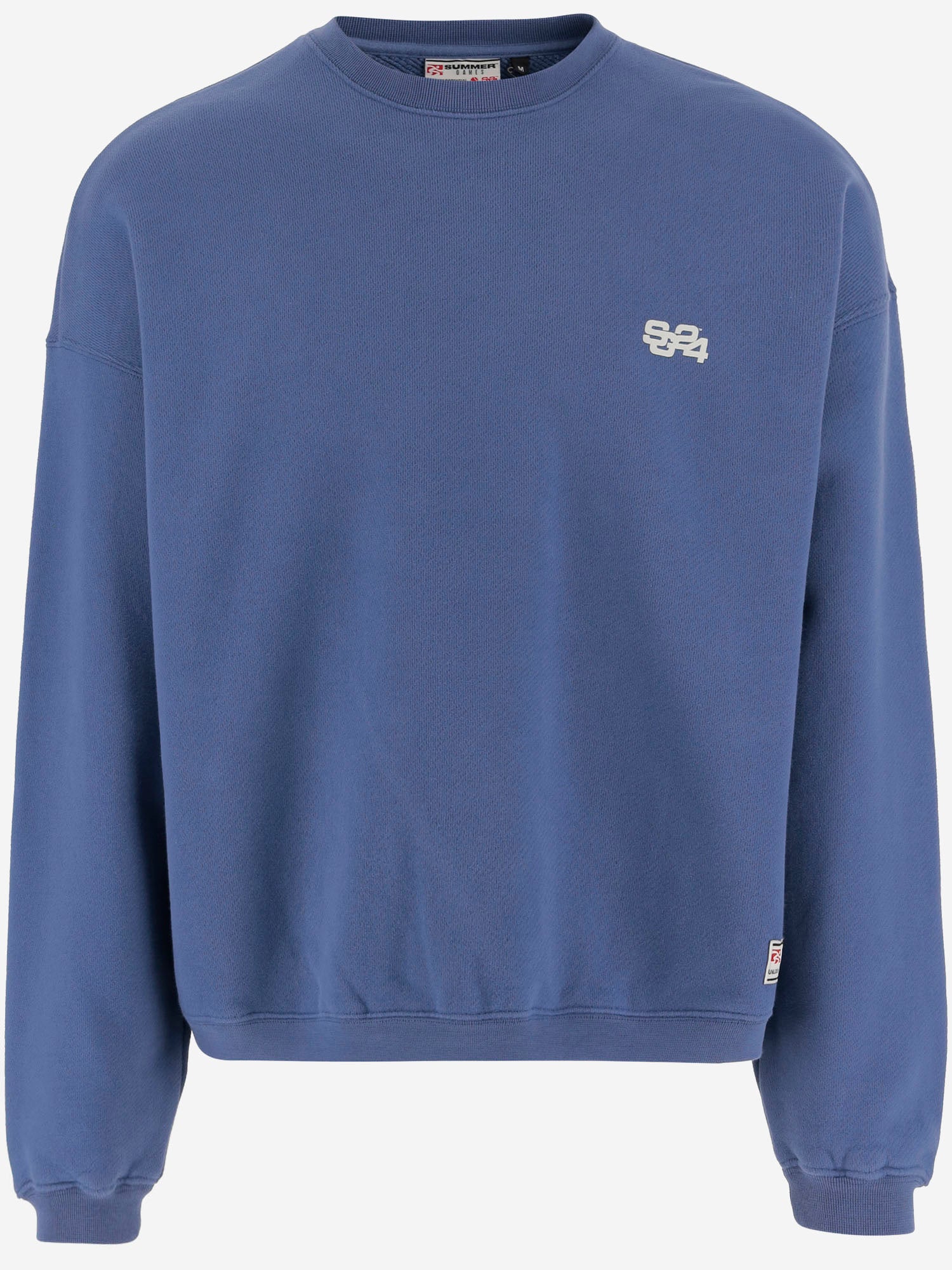 FELPA IN COTONE CON LOGO SG2520101 TRUENAVY SUMMER GAMES 
