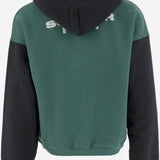 FELPA IN COTONE CON LOGO SG2520102 HUNTERGREENJETBLACK SUMMER GAMES 