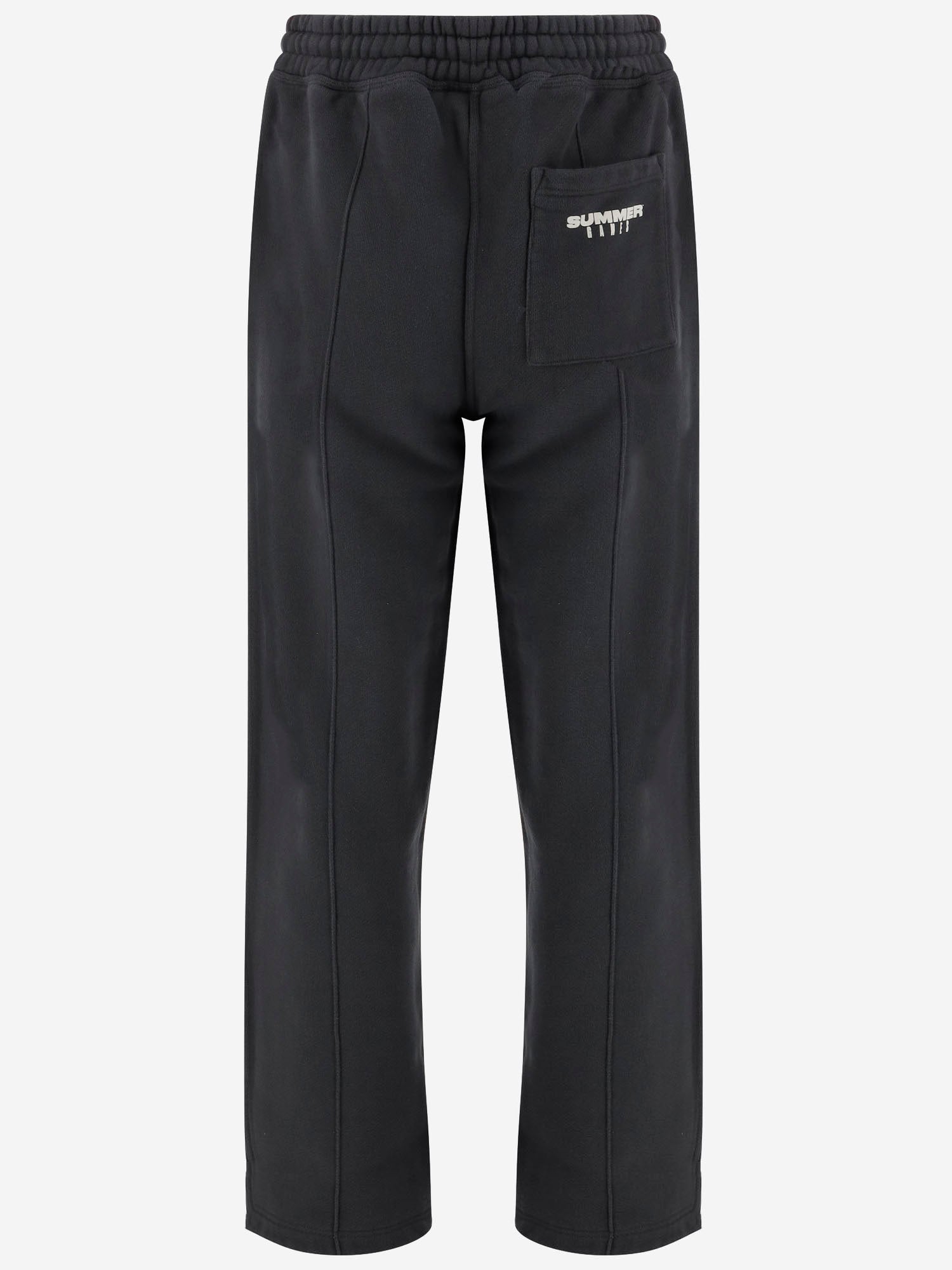 PANTALONI DA JOGGING IN COTONE SG2520104 JETBLACK SUMMER GAMES 