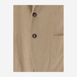 GIACCA MONOPETTO IN VELLUTO DI COTONE STRETCH 1SMC22K 300009A1240 TAGLIATORE 