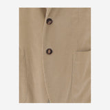 GIACCA MONOPETTO IN VELLUTO DI COTONE STRETCH 1SMC22K 300009A1240 TAGLIATORE 
