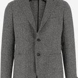 GIACCA MONOPETTO IN TWEED DI LANA 1SMC22K 630007N1295 TAGLIATORE 