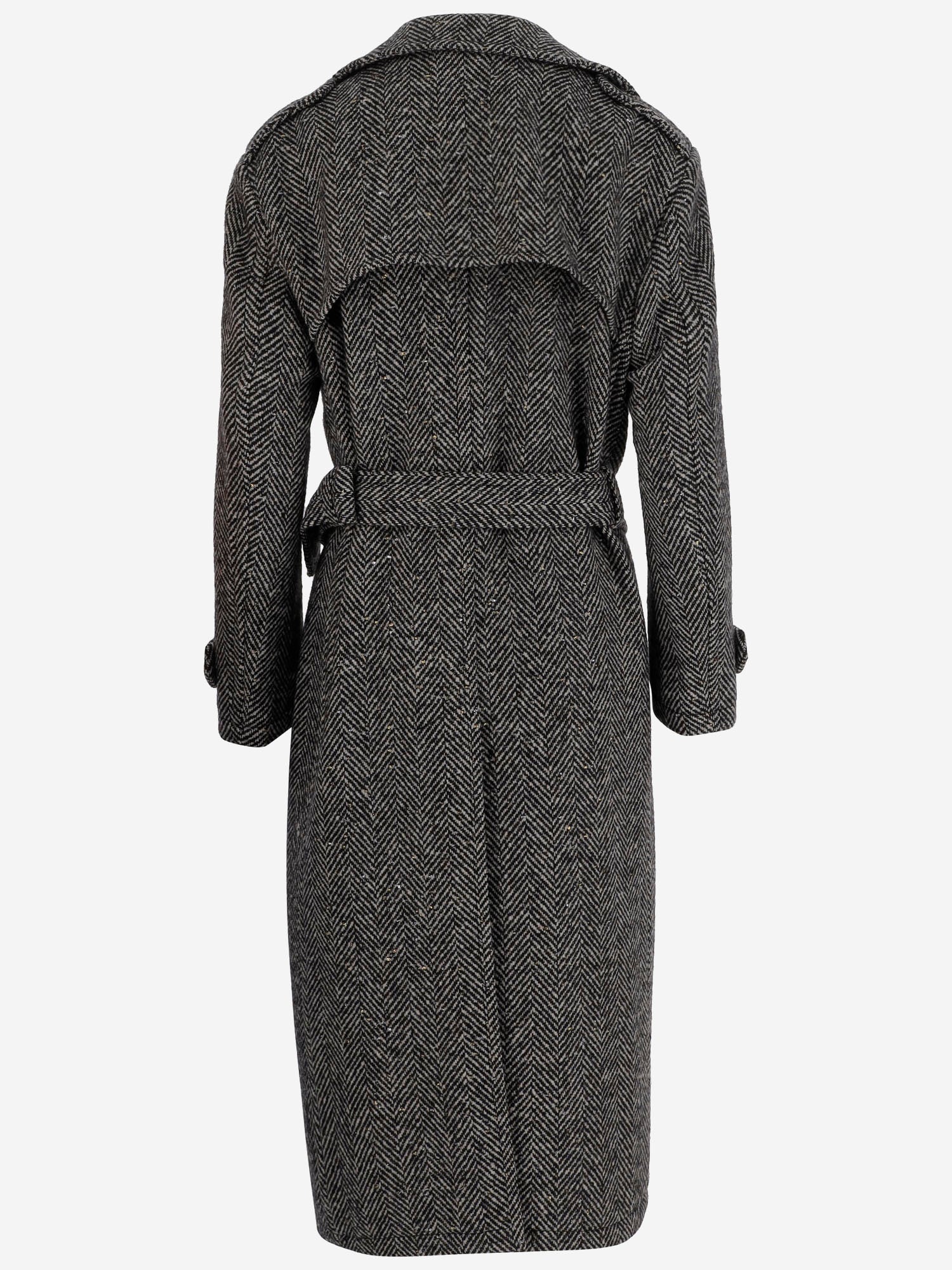 CAPPOTTO DOPPIOPETTO IN MISTO LANA BONNYS 110007N1075 TAGLIATORE 
