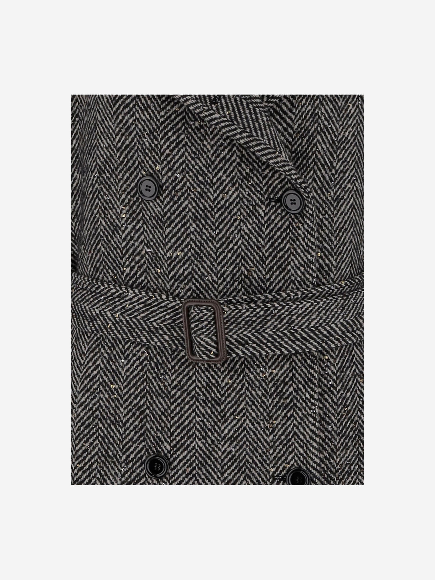 CAPPOTTO DOPPIOPETTO IN MISTO LANA BONNYS 110007N1075 TAGLIATORE 