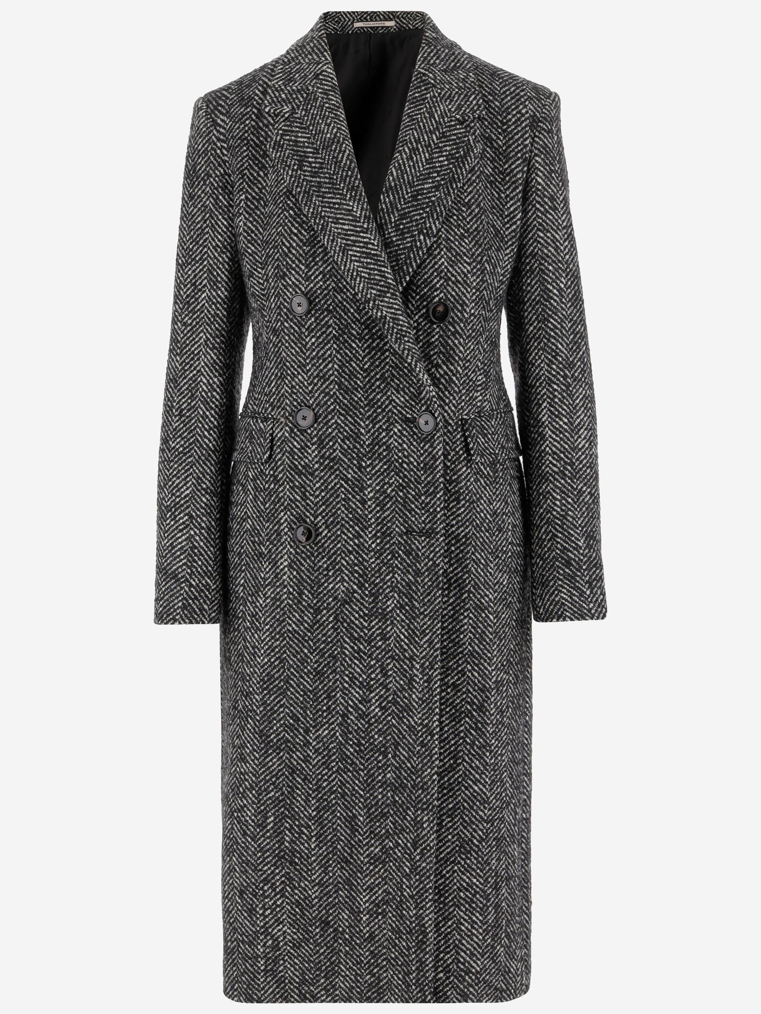CAPPOTTO DOPPIOPETTO IN MISTO LANA CMERYL 340218N645 TAGLIATORE 