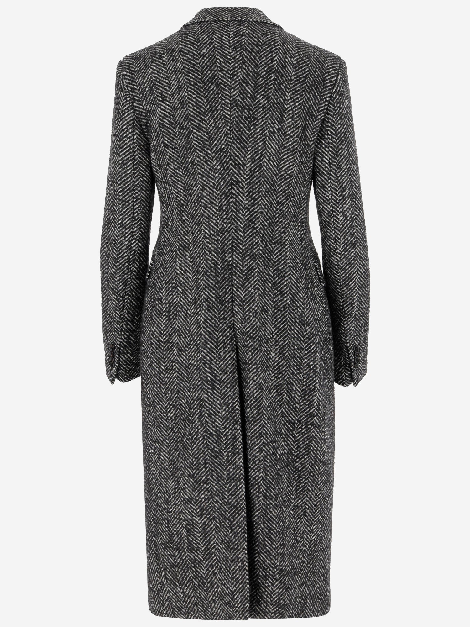 CAPPOTTO DOPPIOPETTO IN MISTO LANA CMERYL 340218N645 TAGLIATORE 