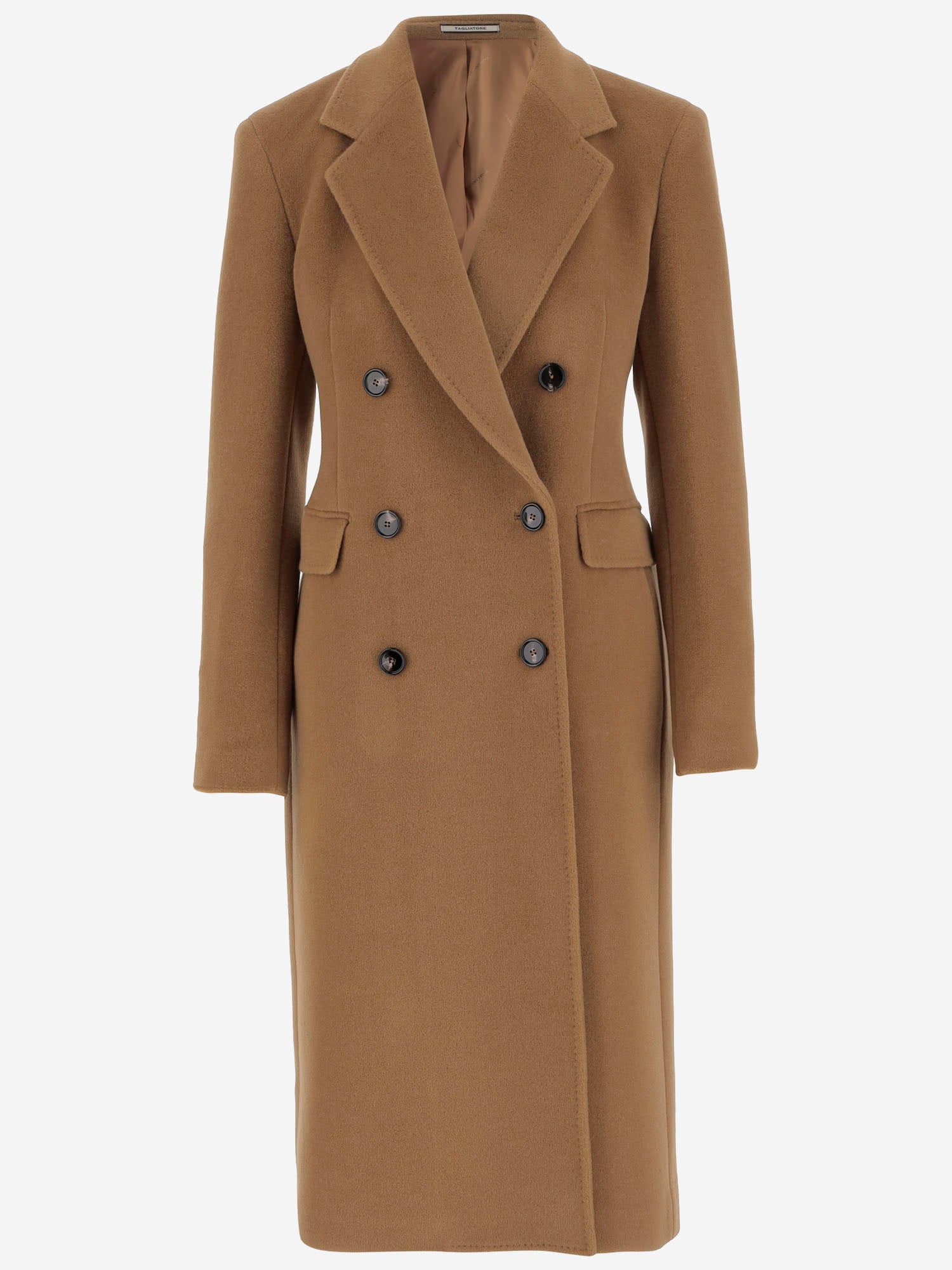 CAPPOTTO DOPPIOPETTO IN ANGORA E LANA CMERYL D70015F1178 TAGLIATORE 