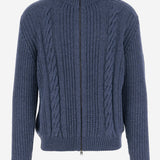 MAGLIONE GODFREY IN MISTO LANA GODFREY PWI2502INDACO TAGLIATORE 