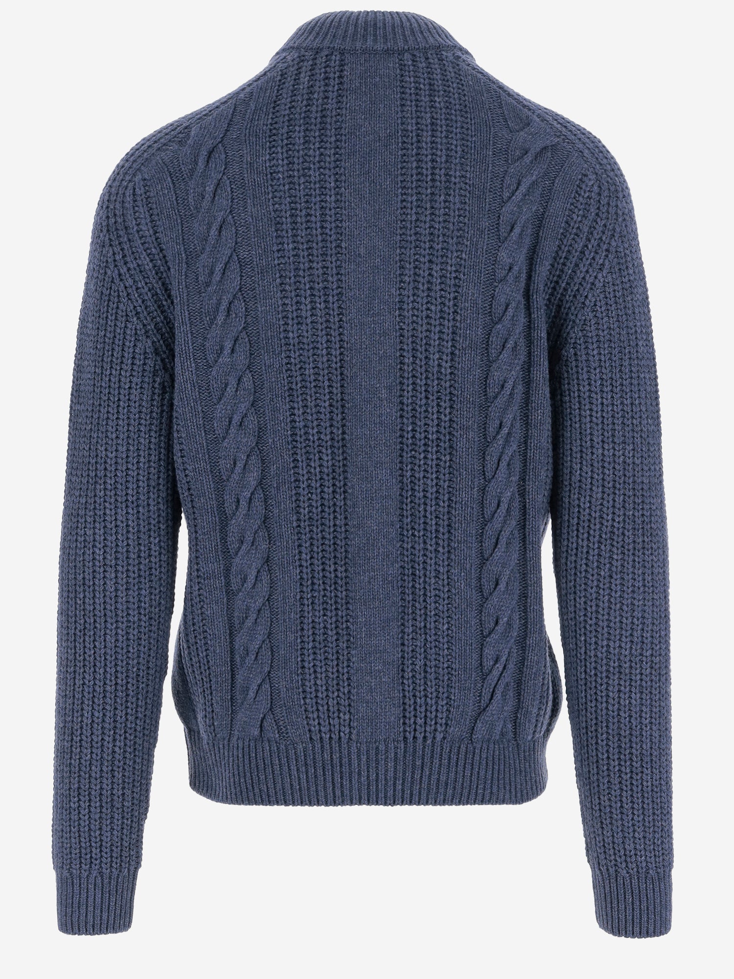 MAGLIONE GODFREY IN MISTO LANA GODFREY PWI2502INDACO TAGLIATORE 