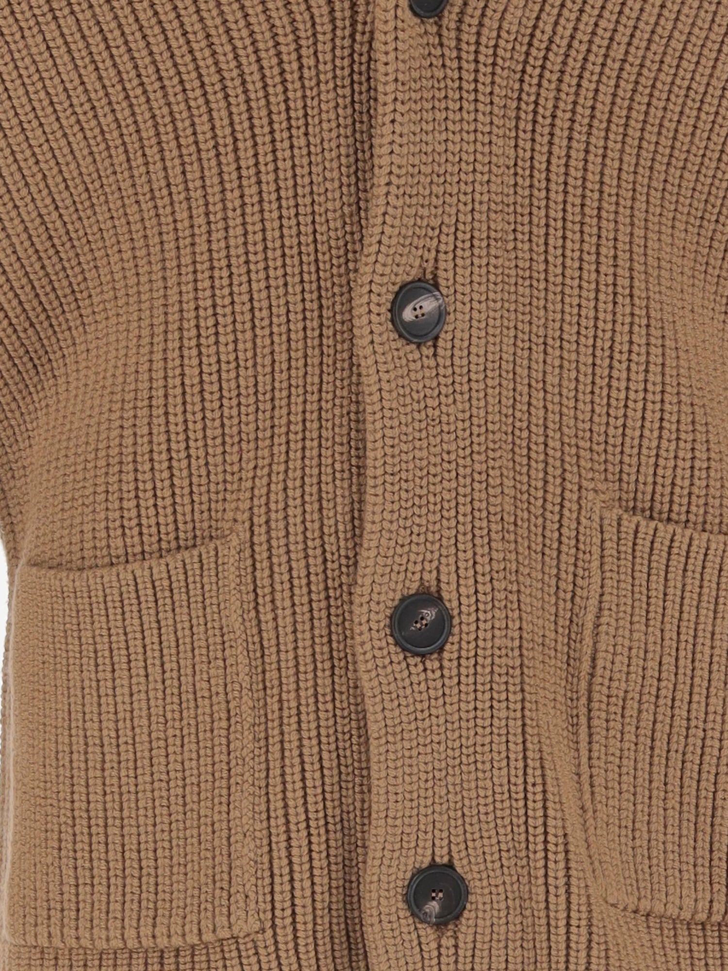 CARDIGAN JACKSON IN LANA STRETCH JACKSON PWI2501CAMEL TAGLIATORE 