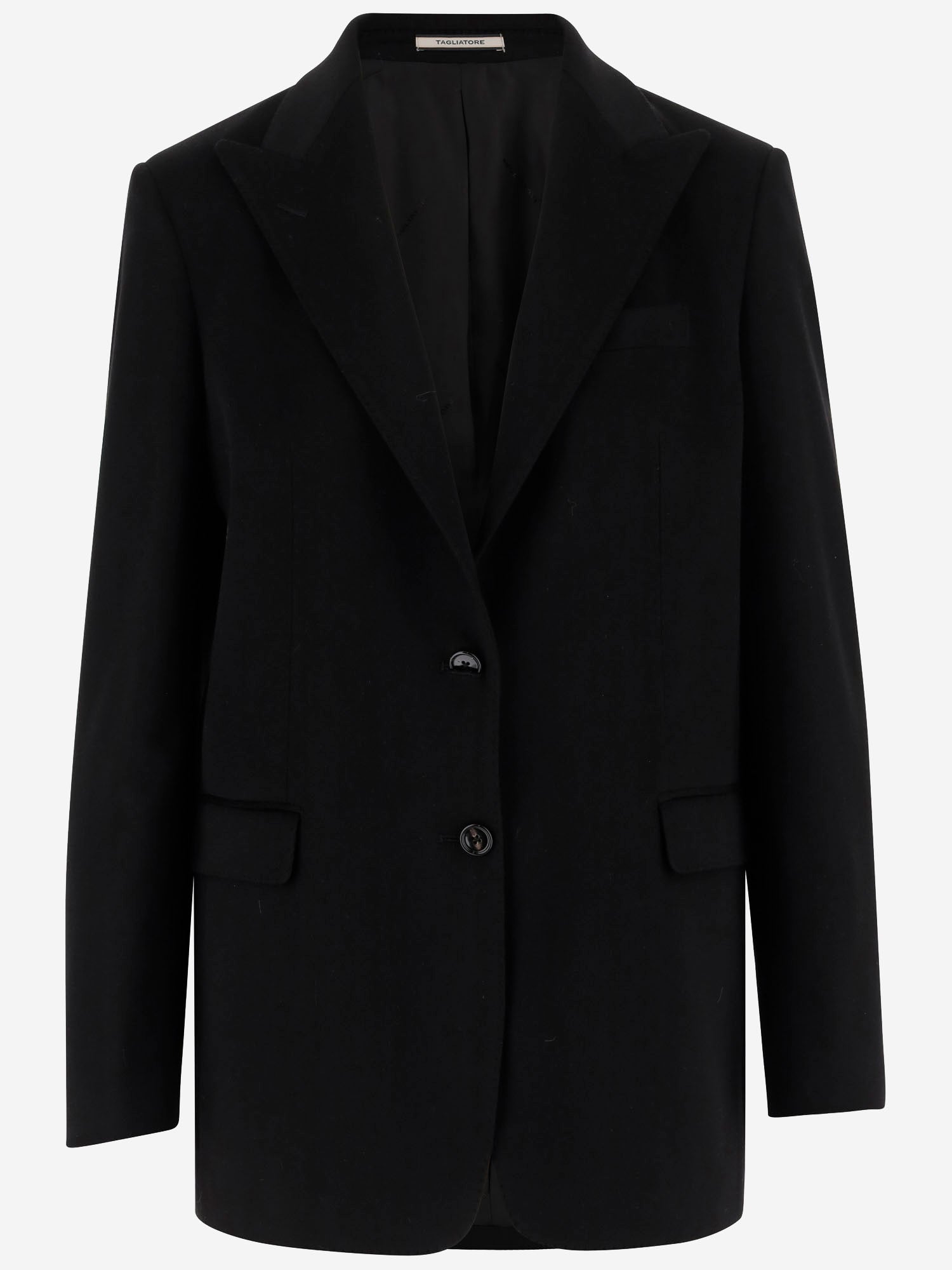 GIACCA LUNGA DUE BOTTONI in cashmere JBERTHA16B 010025N1299 TAGLIATORE 