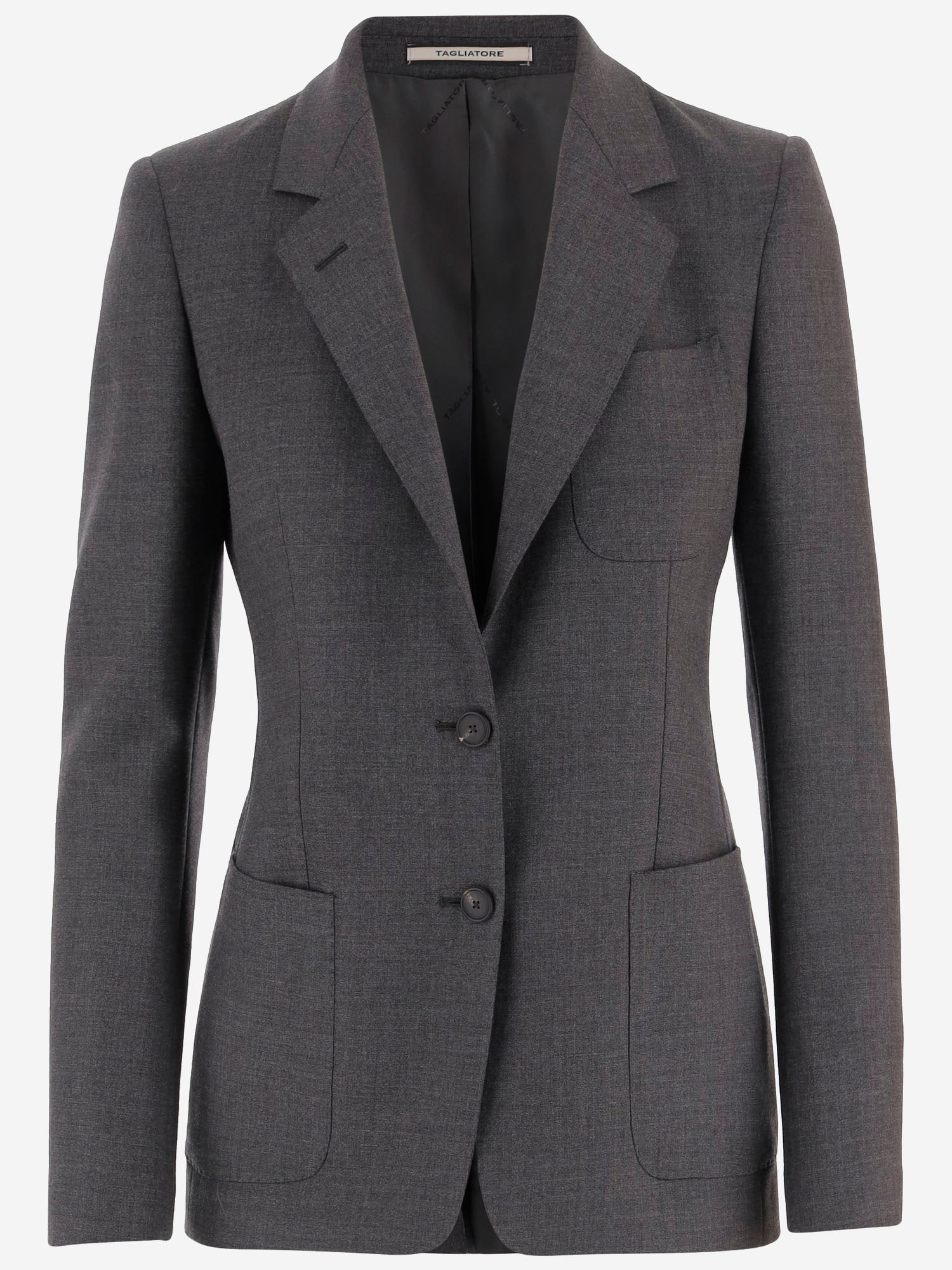 GIACCA MONOPETTO IN LANA  STRETCH JPARIGI12L 310016S1379 TAGLIATORE 