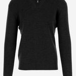MAGLIONE LINTON IN LANA LINTON PWI2501NERO TAGLIATORE 