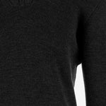 MAGLIONE LINTON IN LANA LINTON PWI2501NERO TAGLIATORE 