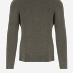 MAGLIONE LINTON IN LANA LINTON PWI2501VERDE TAGLIATORE 