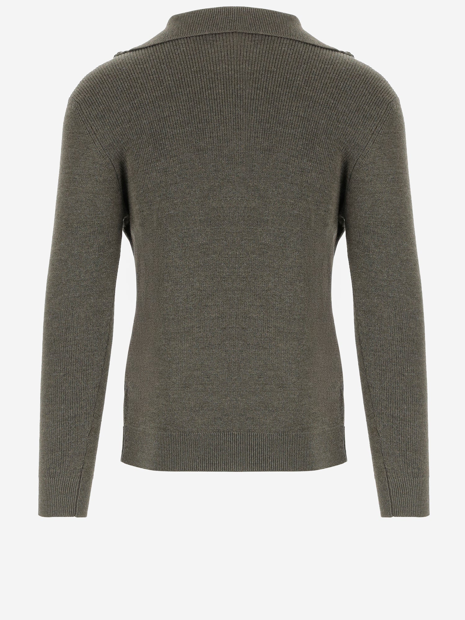 MAGLIONE LINTON IN LANA LINTON PWI2501VERDE TAGLIATORE 