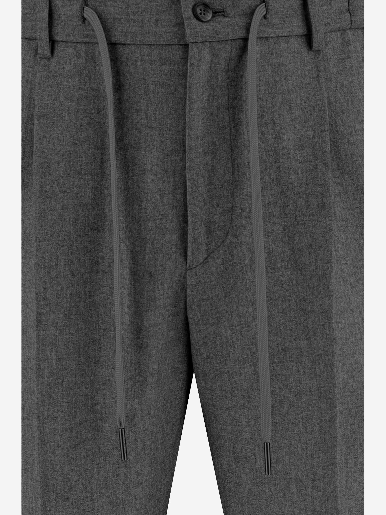PANTALONI IN LANA PNEWMAN 070039G3040 TAGLIATORE 