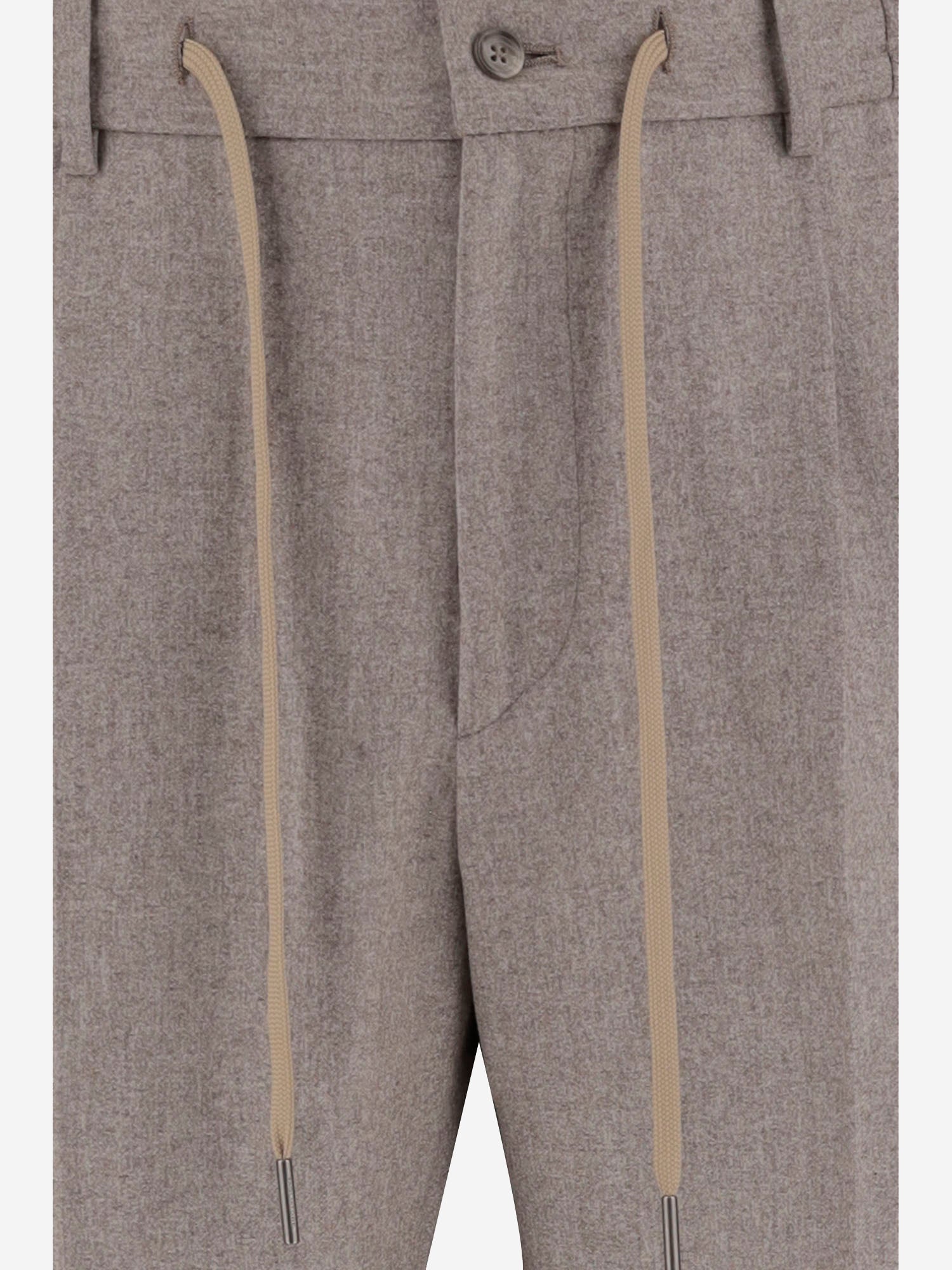 PANTALONI IN LANA PNEWMAN 070039T3042 TAGLIATORE 