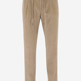 PANTALONI IN VELLUTO DI COTONE STRETCH PNEWMAN 300009A1240 TAGLIATORE 