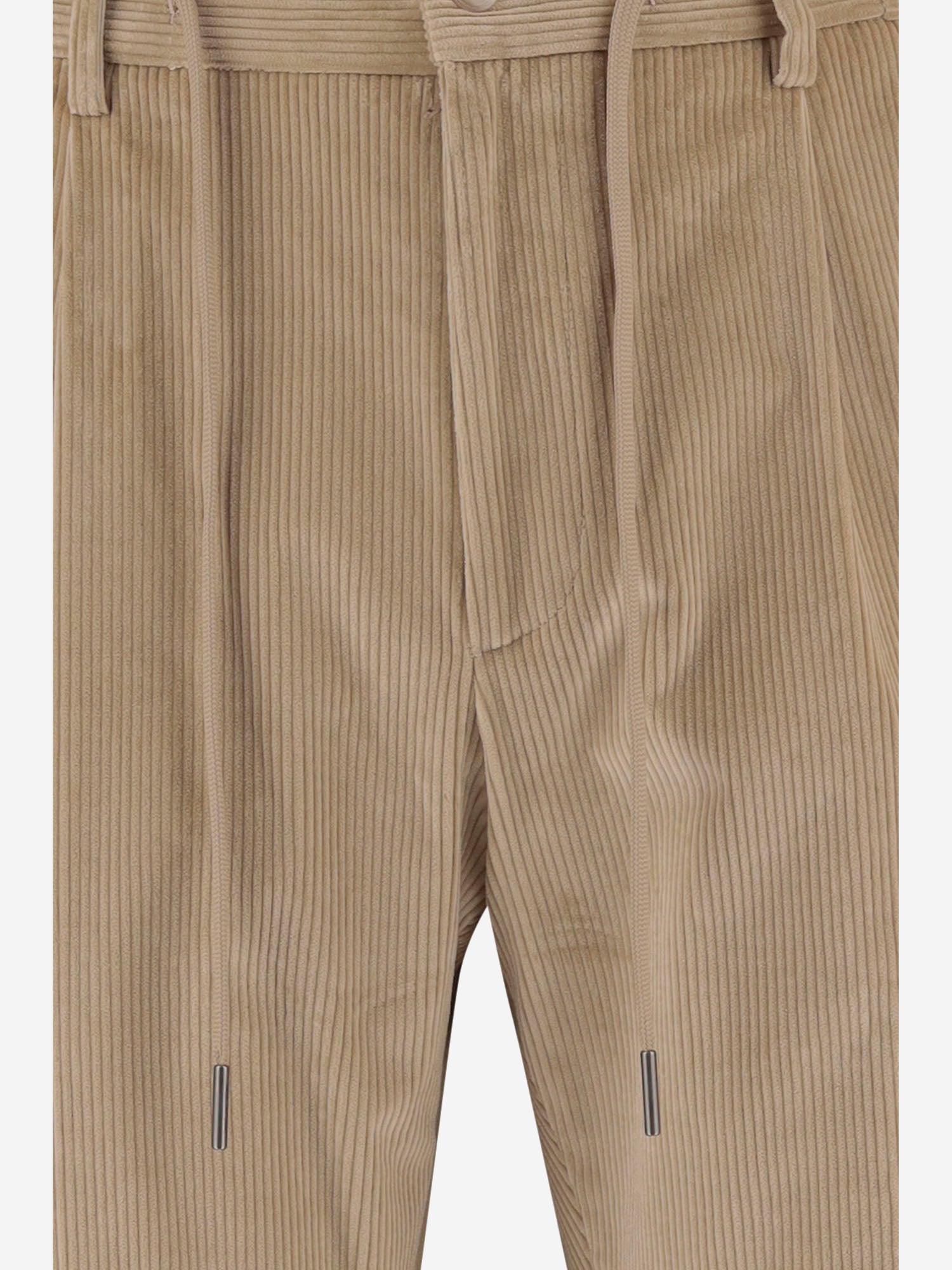 PANTALONI IN VELLUTO DI COTONE STRETCH PNEWMAN 300009A1240 TAGLIATORE 