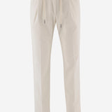 PANTALONI IN VELLUTO DI COTONE STRETCH PNEWMAN 300009X1108 TAGLIATORE 