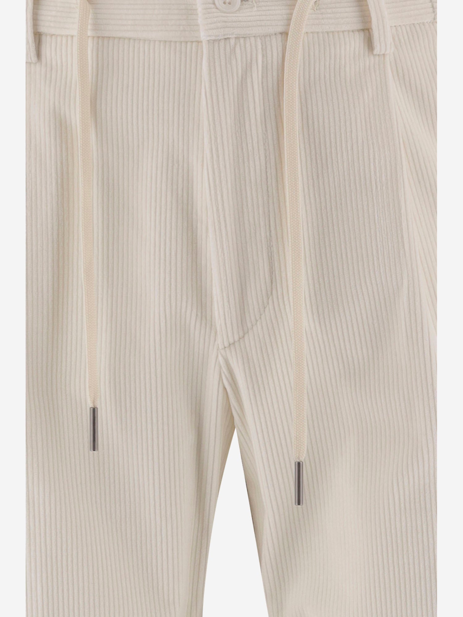 PANTALONI IN VELLUTO DI COTONE STRETCH PNEWMAN 300009X1108 TAGLIATORE 
