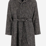 CAPPOTTO IN MISTO COTONE E LANA SALOMONS M50014N1181 TAGLIATORE 