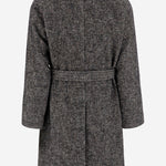 CAPPOTTO IN MISTO COTONE E LANA SALOMONS M50014N1181 TAGLIATORE 