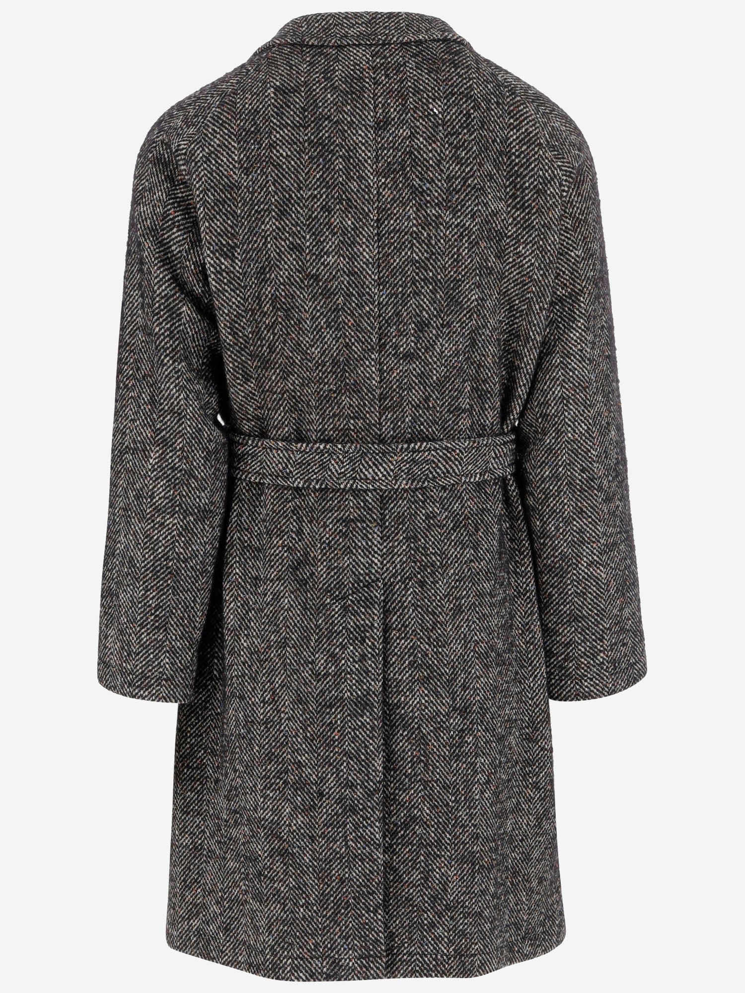 CAPPOTTO IN MISTO COTONE E LANA SALOMONS M50014N1181 TAGLIATORE 