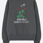 FELPA IN COTONE CON STAMPA LOGO F25031 066DX THE ANIMALS OBSERVATORY KIDS 