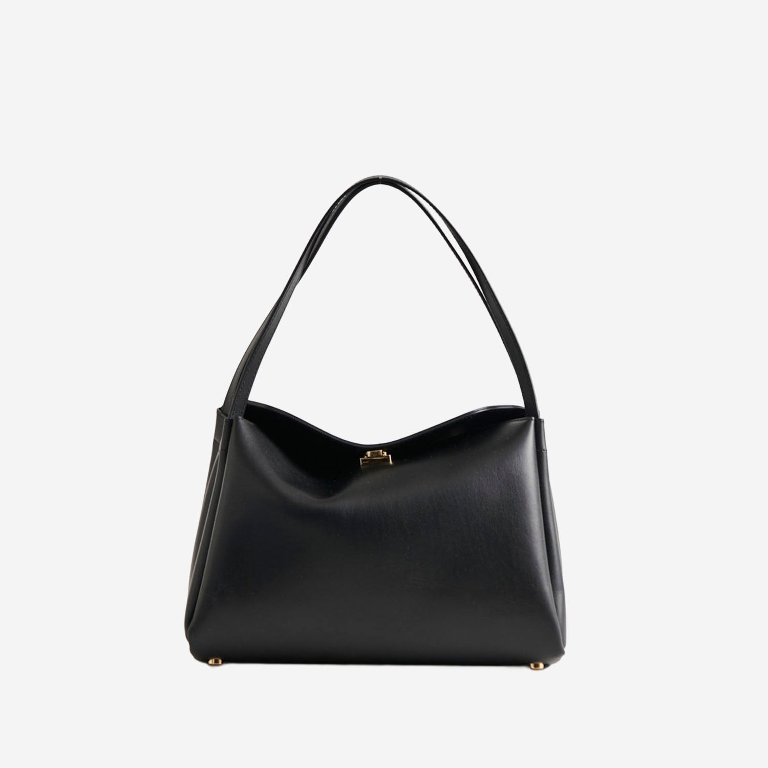 BORSA A SPALLA EUDORA IN VEGAN FABRIC TMCOEUDN1 BLACK THEMOIRè 