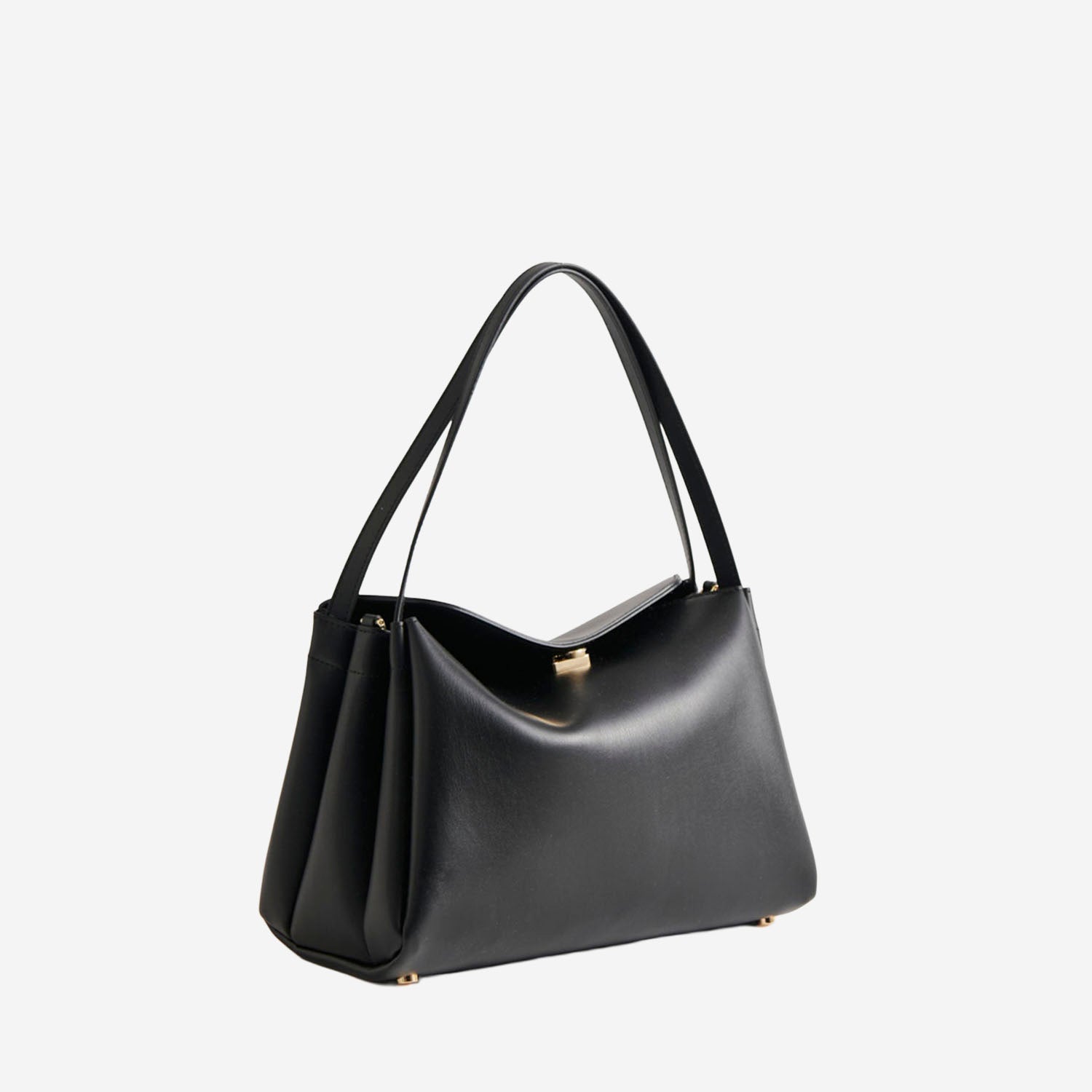 BORSA A SPALLA EUDORA IN VEGAN FABRIC TMCOEUDN1 BLACK THEMOIRè 