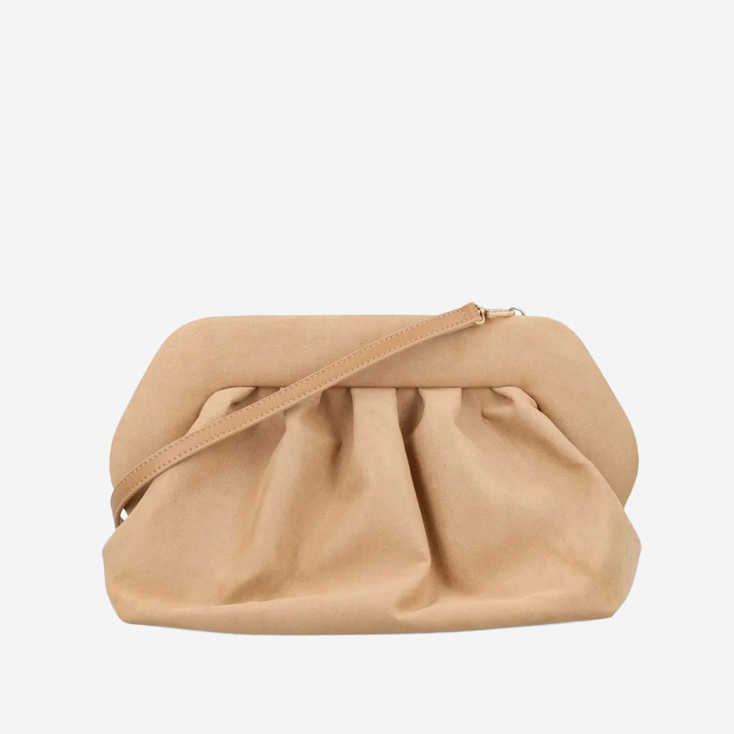 BORSA BIOS IN VEGAN FABRIC TMFW25BSUE124 BISCUIT THEMOIRè 