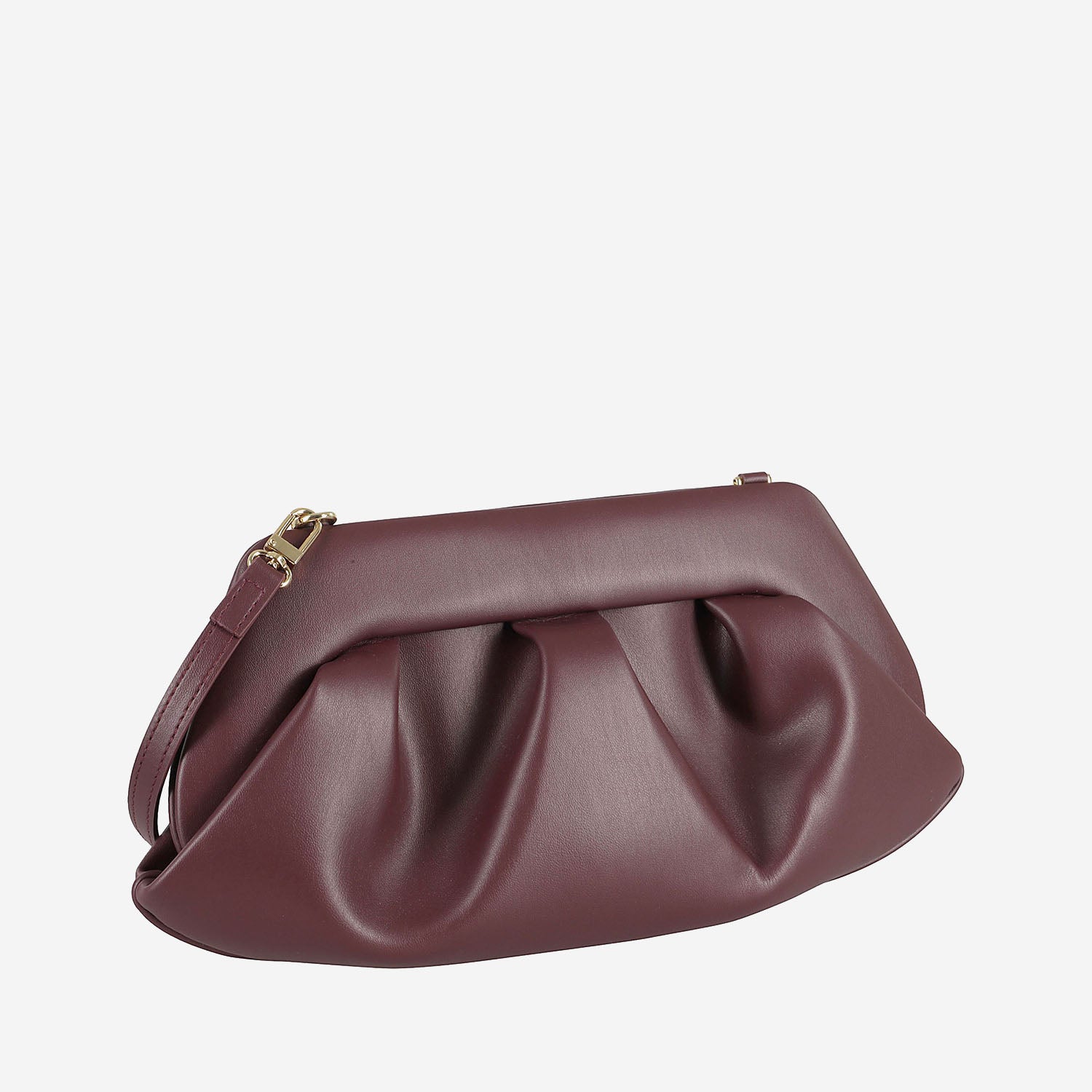 BORSA EMERA IN VEGAN FABRIC TMFW25EMRN120 PRUNE THEMOIRè 
