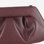 BORSA EMERA IN VEGAN FABRIC TMFW25EMRN120 PRUNE THEMOIRè 