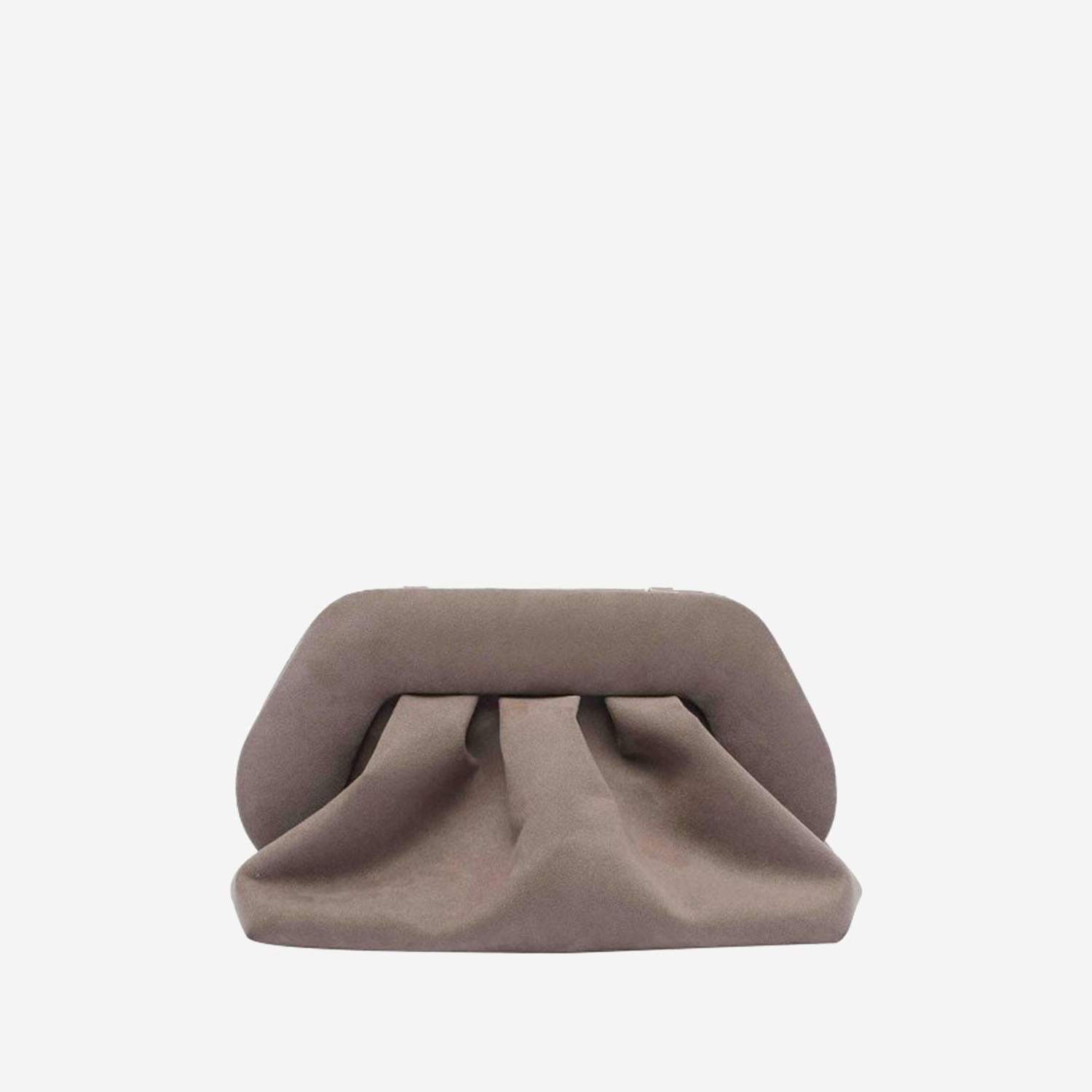 BORSA TIA IN VEGAN FABRIC TMFW25TSUE58 MUD THEMOIRè 