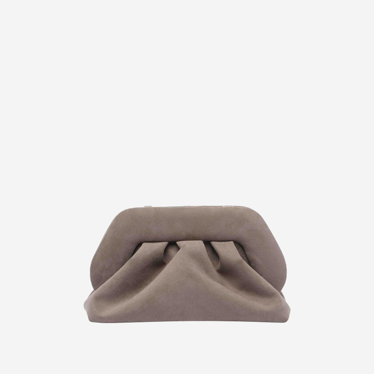 BORSA TIA IN VEGAN FABRIC TMFW25TSUE58 MUD THEMOIRè 