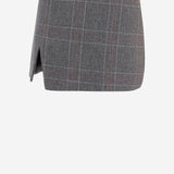 GONNA IN MISTO LANA CON MOTIVO CHECK 21790 950 THE.GARMENT 