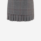 GONNA IN MISTO LANA CON MOTIVO CHECK 21790 950 THE.GARMENT 