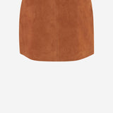 mini gonna in suede con tasche 21795 515 THE.GARMENT 