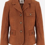 GIACCA IN PELLE SCAMOSCIATA DI CAPRA 21796 515 THE.GARMENT 