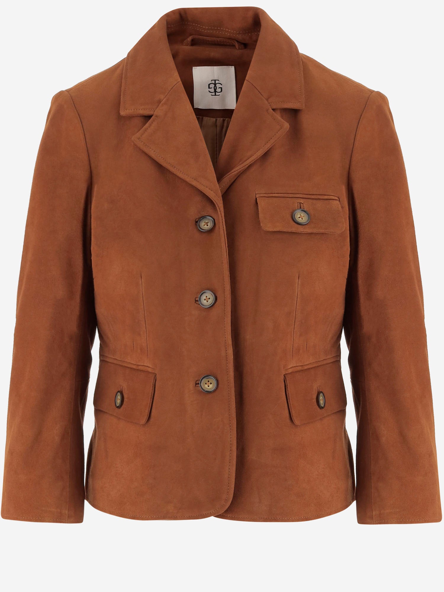 GIACCA IN PELLE SCAMOSCIATA DI CAPRA 21796 515 THE.GARMENT 