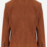 GIACCA IN PELLE SCAMOSCIATA DI CAPRA 21796 515 THE.GARMENT 