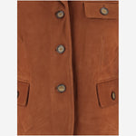 GIACCA IN PELLE SCAMOSCIATA DI CAPRA 21796 515 THE.GARMENT 
