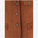 GIACCA IN PELLE SCAMOSCIATA DI CAPRA 21796 515 THE.GARMENT 