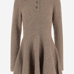ABITO IN MISTO LANA CON COLLETTO 21879 516 THE.GARMENT 