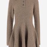 ABITO IN MISTO LANA CON COLLETTO 21879 516 THE.GARMENT 