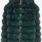 CAPPOTTO IN PELLICCIA SINTETICA EF206 FCN015 UNCOMMON 