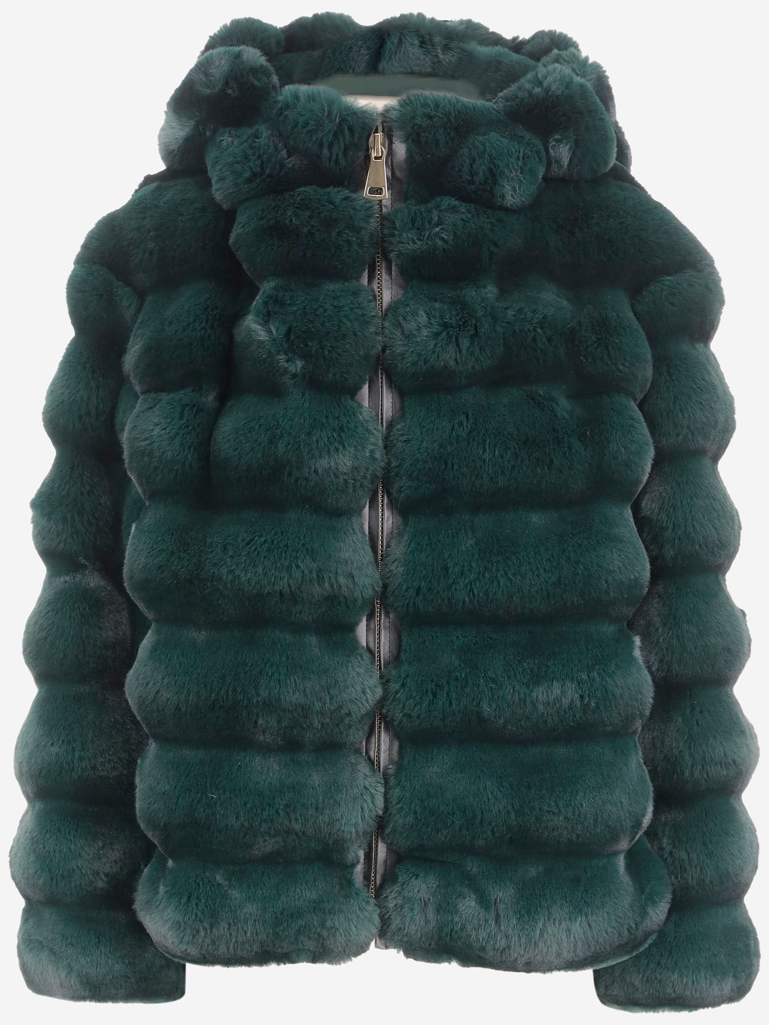CAPPOTTO IN PELLICCIA SINTETICA EF206 FCN015 UNCOMMON 