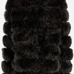CAPPOTTO IN NYLON IN PELLICCIA SINTETICA TH16 FFX005 UNCOMMON 